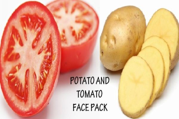 Cách trị mụn bằng khoai tây và cà chua