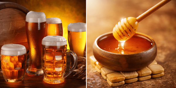 Bia và mật ong - Bộ đôi trị mụn tối ưu