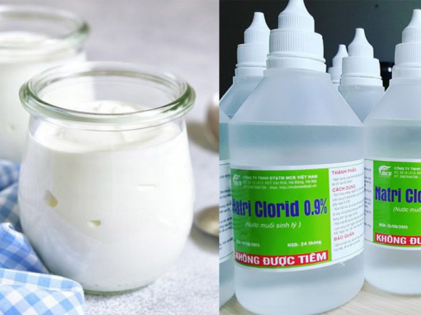 Nước muối sinh lý và sữa chua - Khắc tinh của mụn