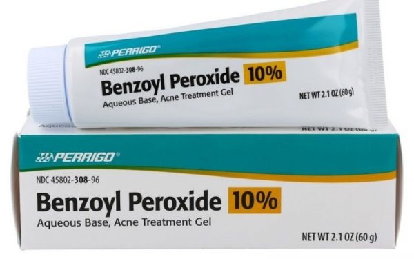 Kháng sinh trị mụn Benzoyl peroxide