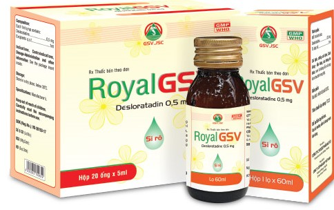 Thuốc Royal GSV điều trị bệnh gì?