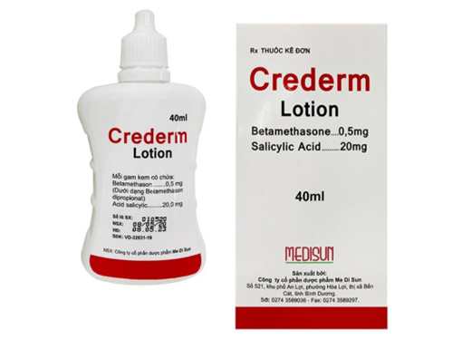  Crederm là dạng thuốc bôi ngoài da rất dễ sử dụng